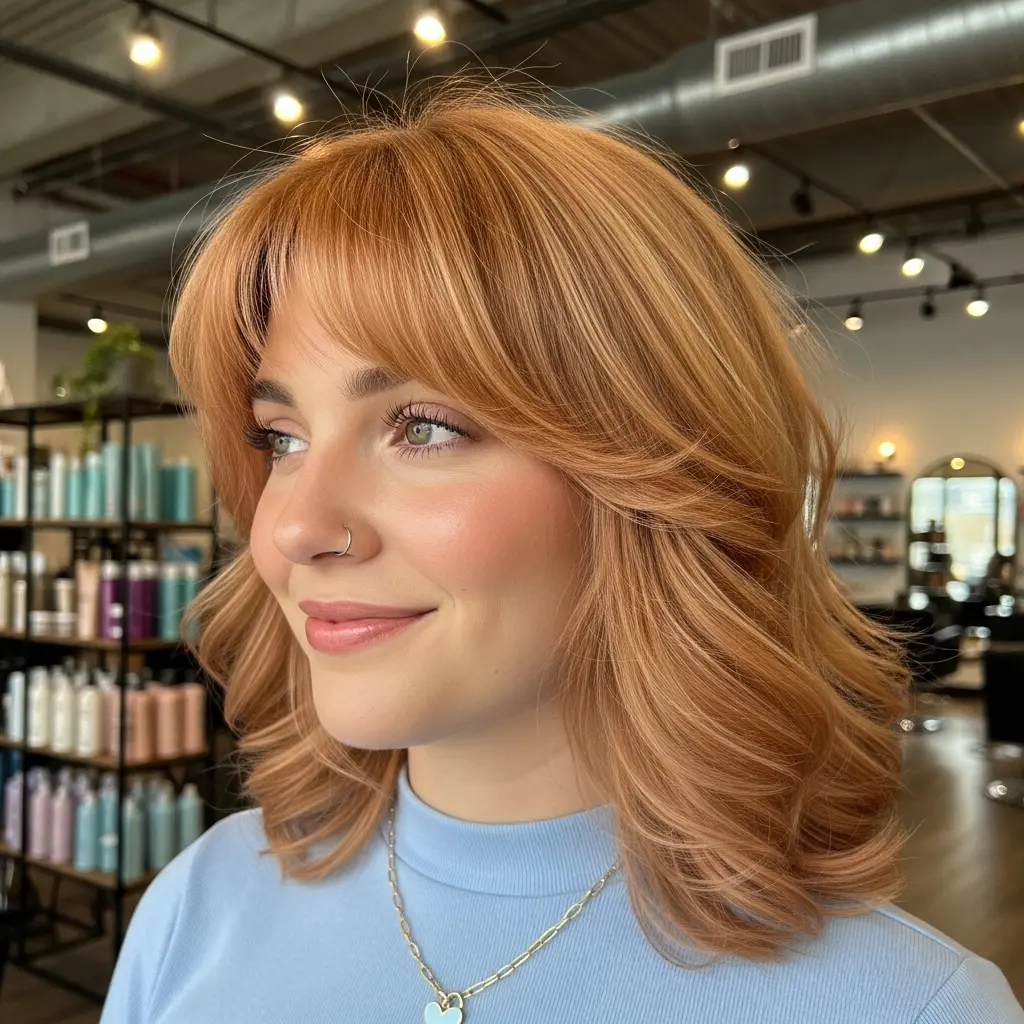 #3 Layered Cut with Face-Framing Wispy Bangs