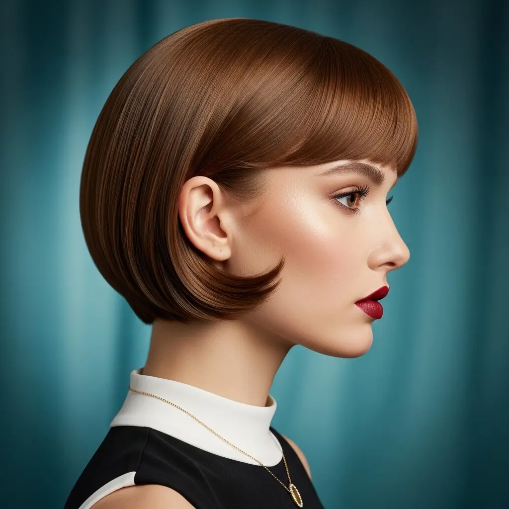 #4 Stacked French Bob