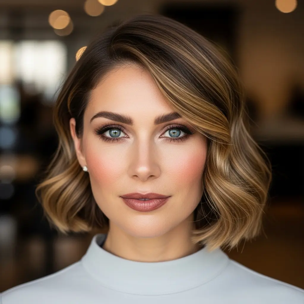 #4 90s Layered Bob for Thin Hair