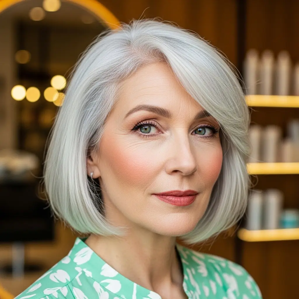 #5 Airy Graduated Bob with Piecey Layers