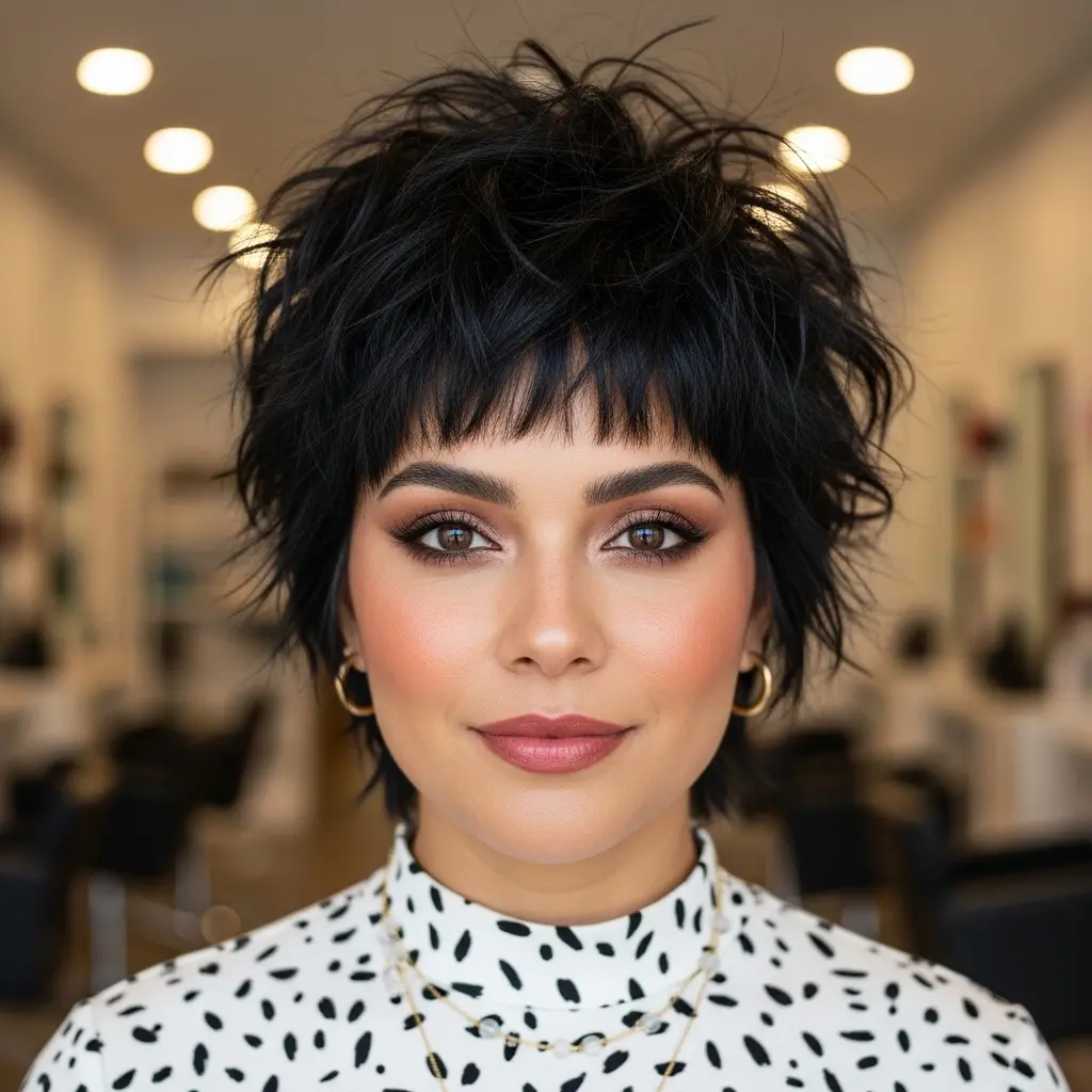 #6 Baby Shullet with Short Layers