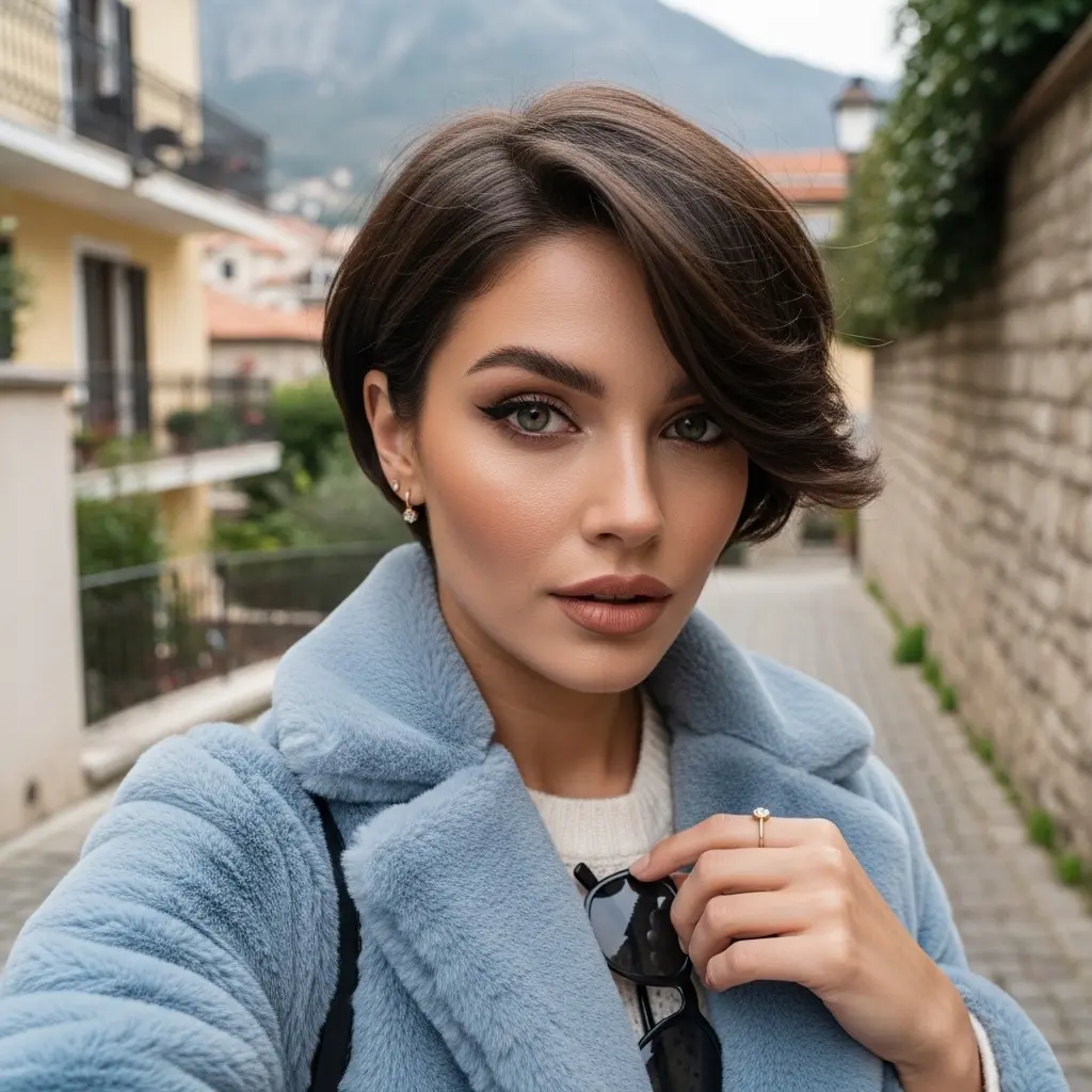 #7 Messy and Choppy Bob Cut