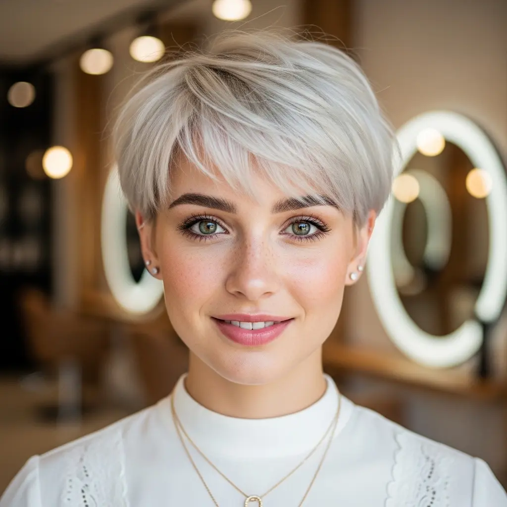 #8 Thin Pixie with Voluminous Layers