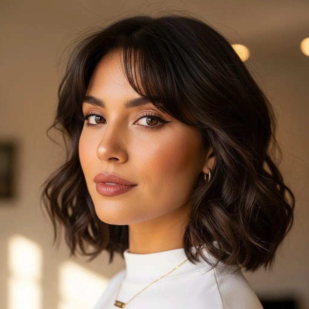 #8 Textured Lob with Curtain Fringe