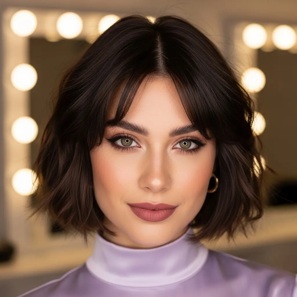 #8 Mini Wolf Shag with Arched Bangs