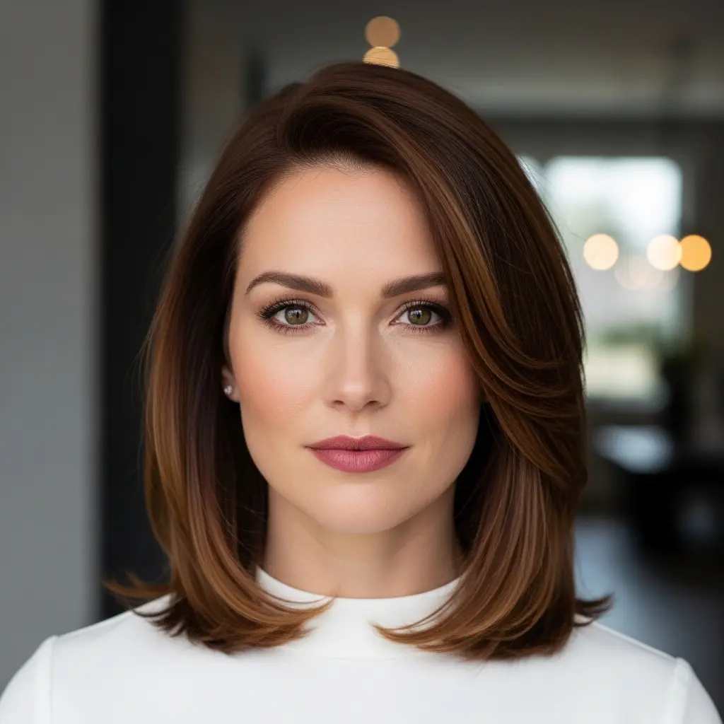 #9 A-Line Haircut with Choppy Ends