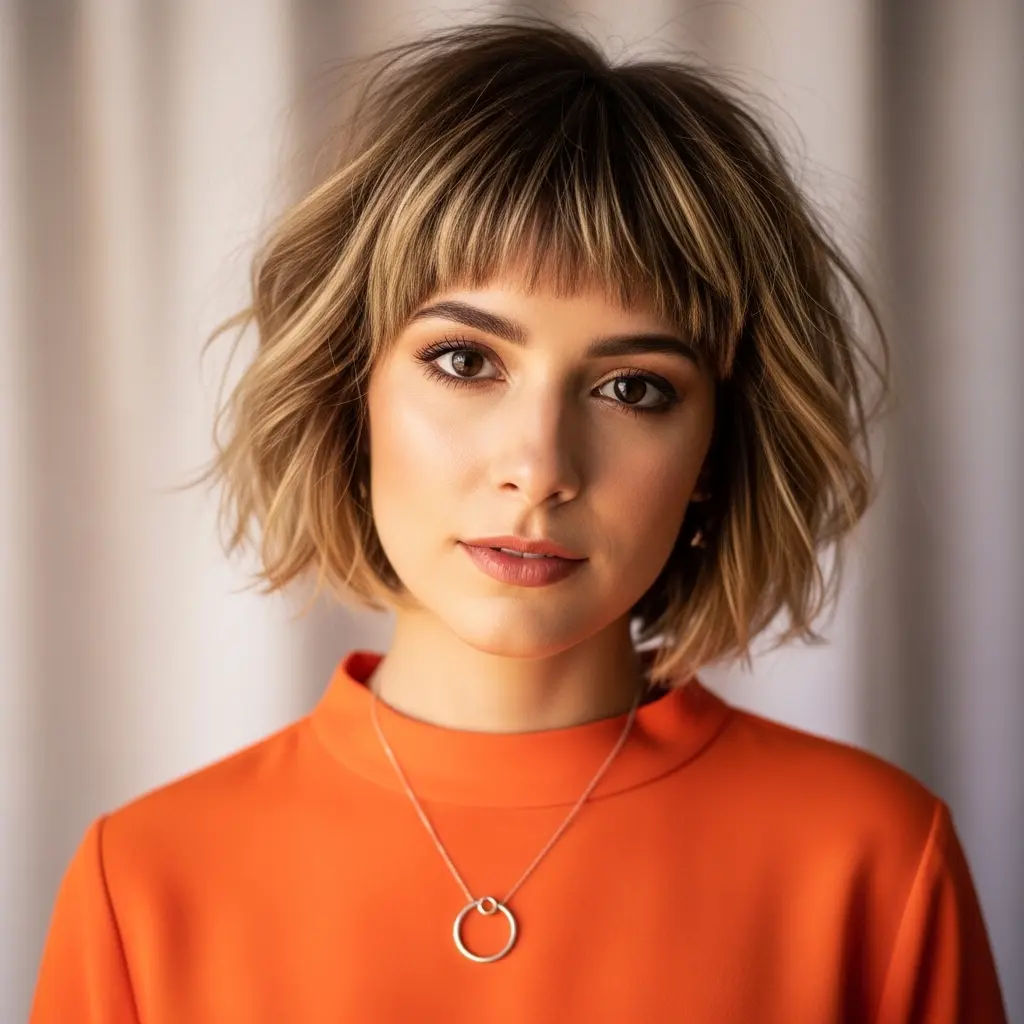 #9 70s Shag for Short Thin Hair