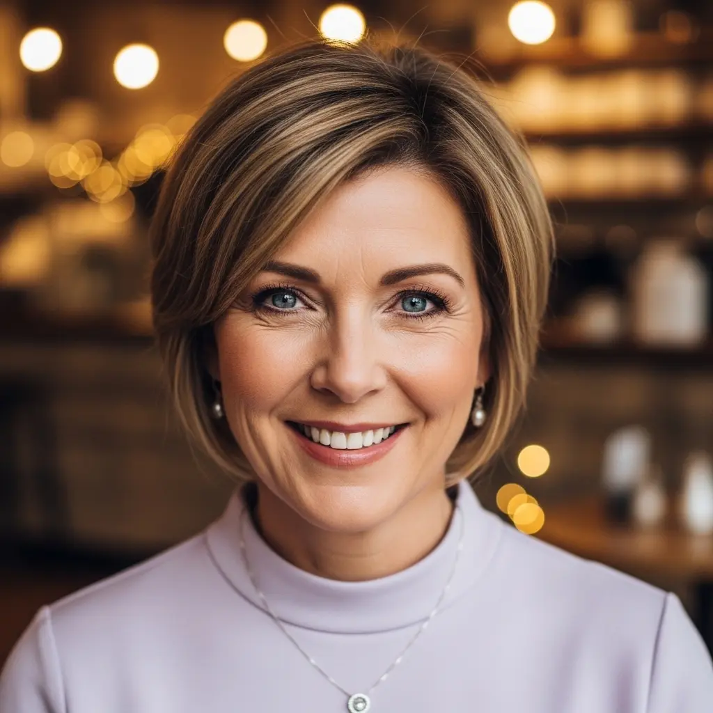 #9 Younger-Looking Bob for Women Over 60