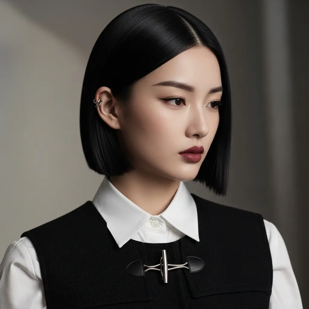 #9 Very Short and Sleek Box Bob