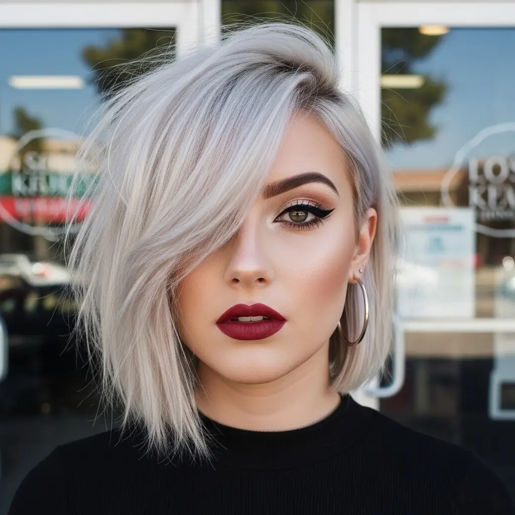 #1 Chic Layered Asymmetrical Haircut