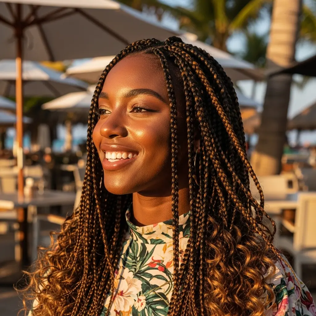 #13 Island Twist Braids for Mixed Teens