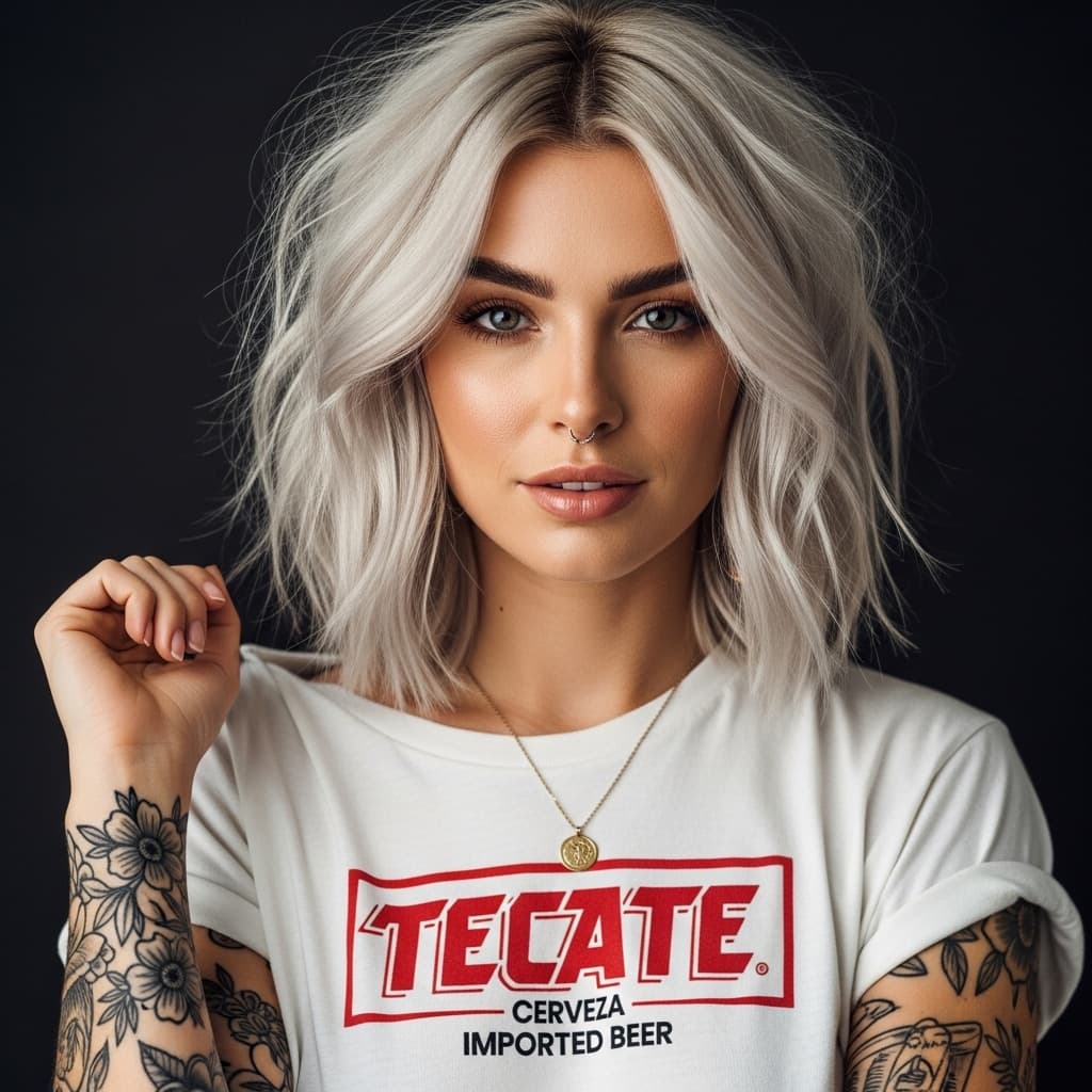 Shoulder-Length Textured Cut