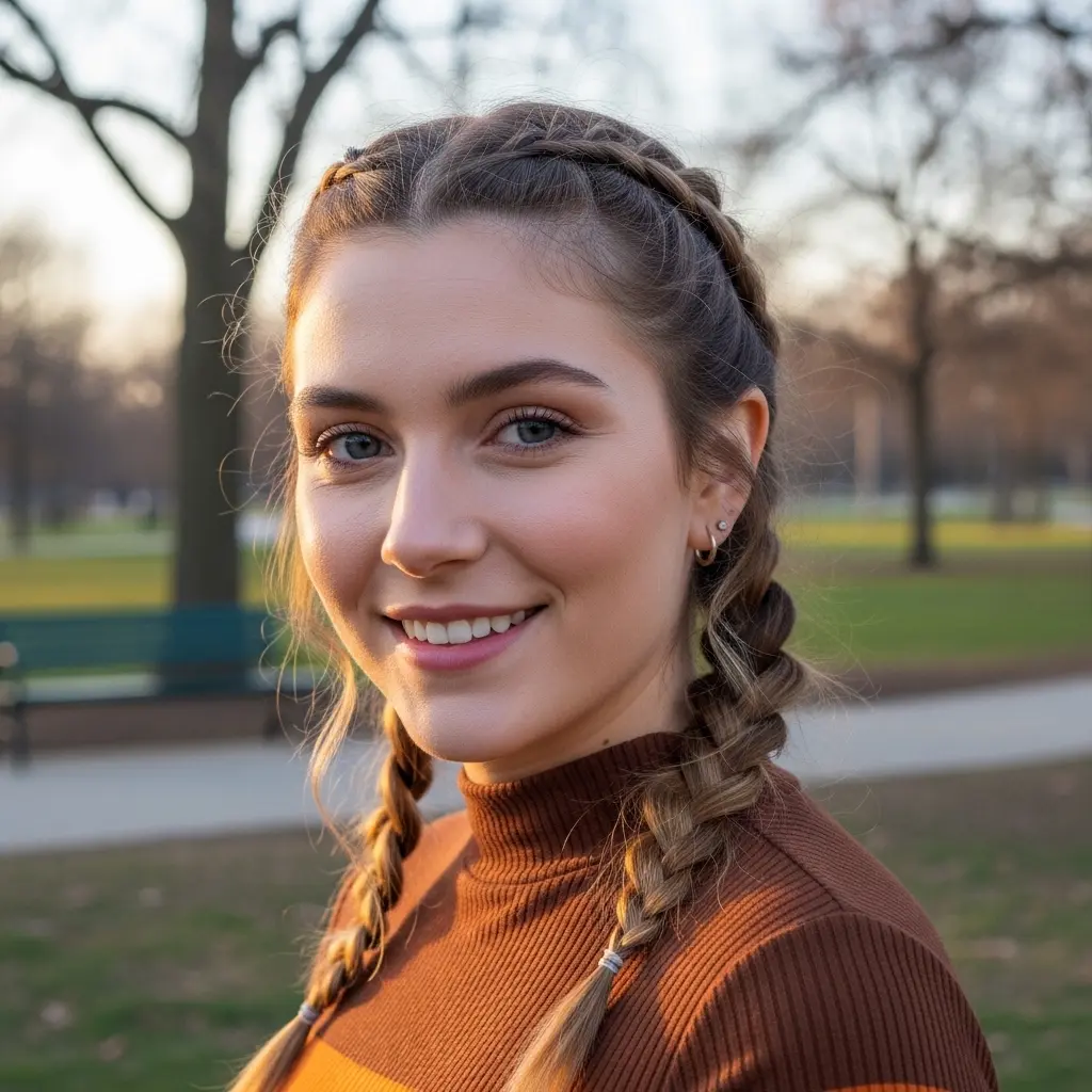 #18 Quick and Easy Dutch Braids for Teens