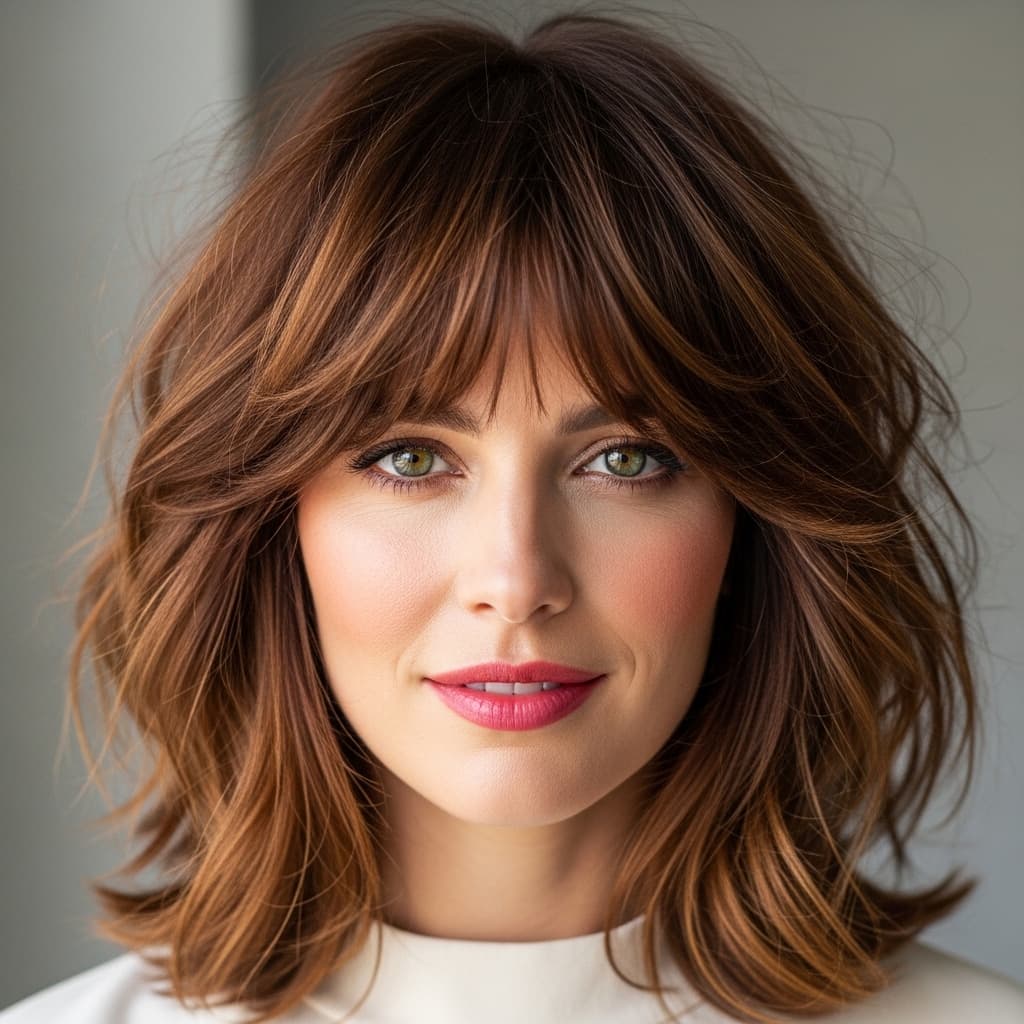 Messy and Textured Cut