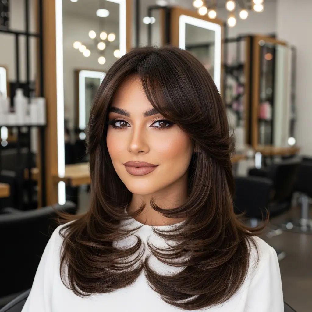 The Ultimate Face-Framing Layers and Bangs