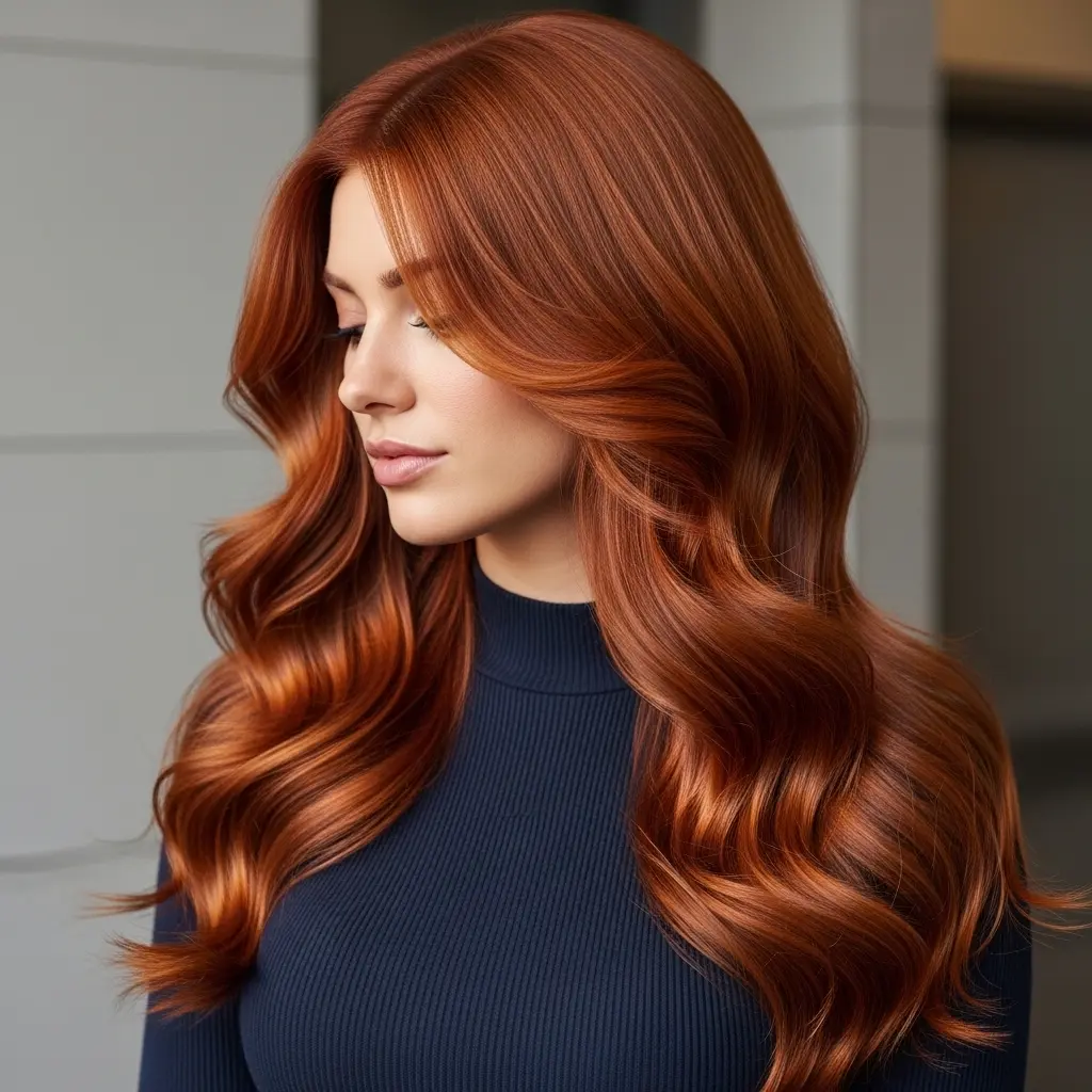 Dark Ginger Copper for Brunettes