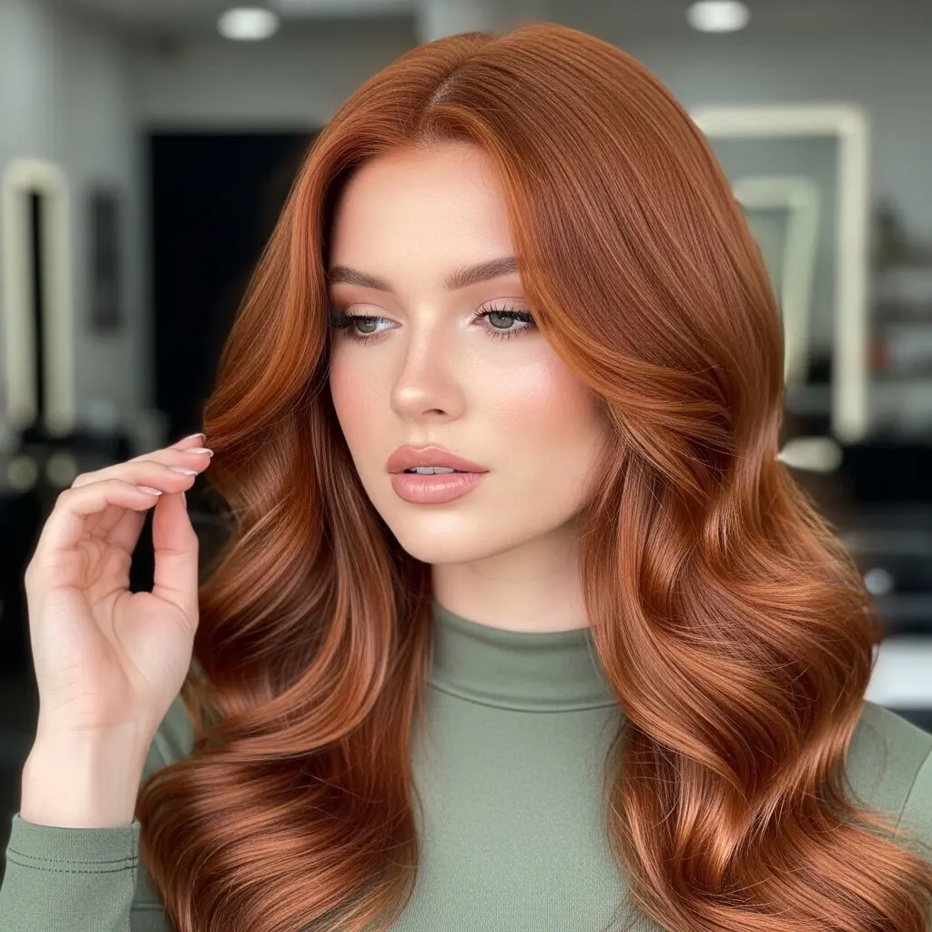 Natural Red Ginger Copper Shine