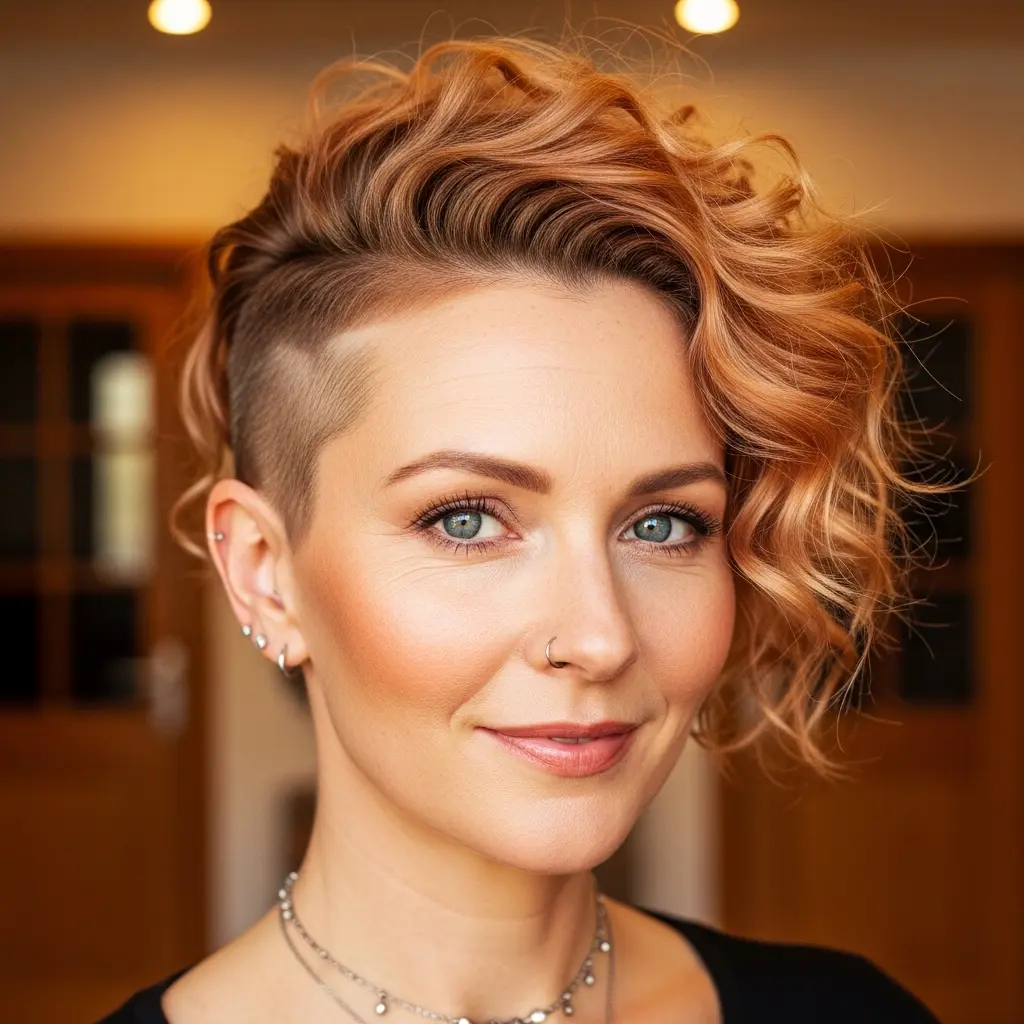 #4 Modern Mohawk for Older Women