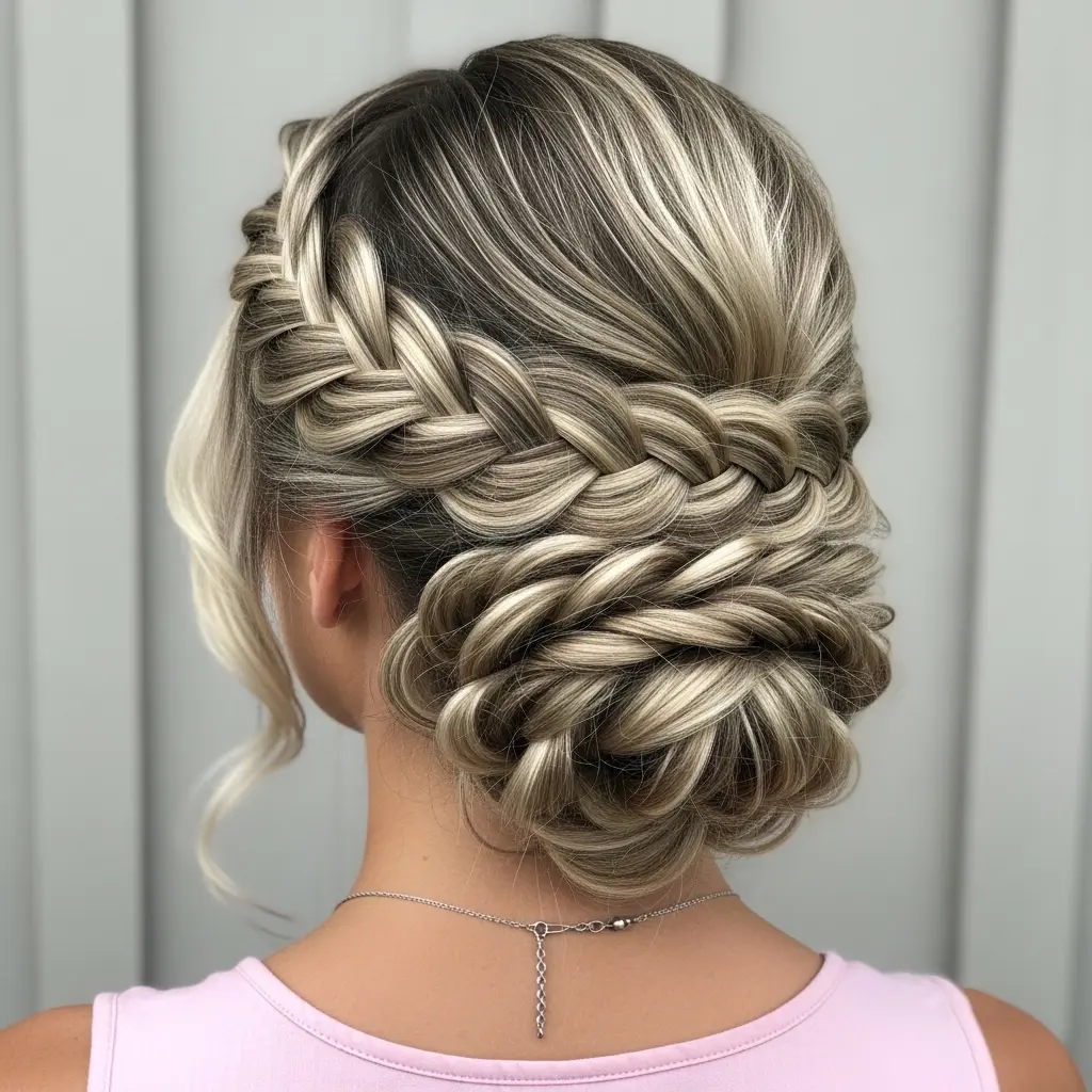 #7 Lovely Loose Updo