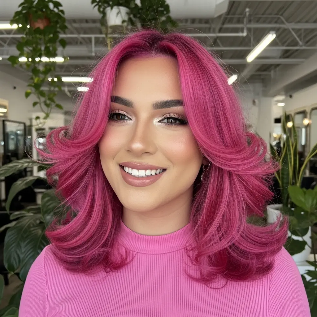 Vibrant Pink Money Piece