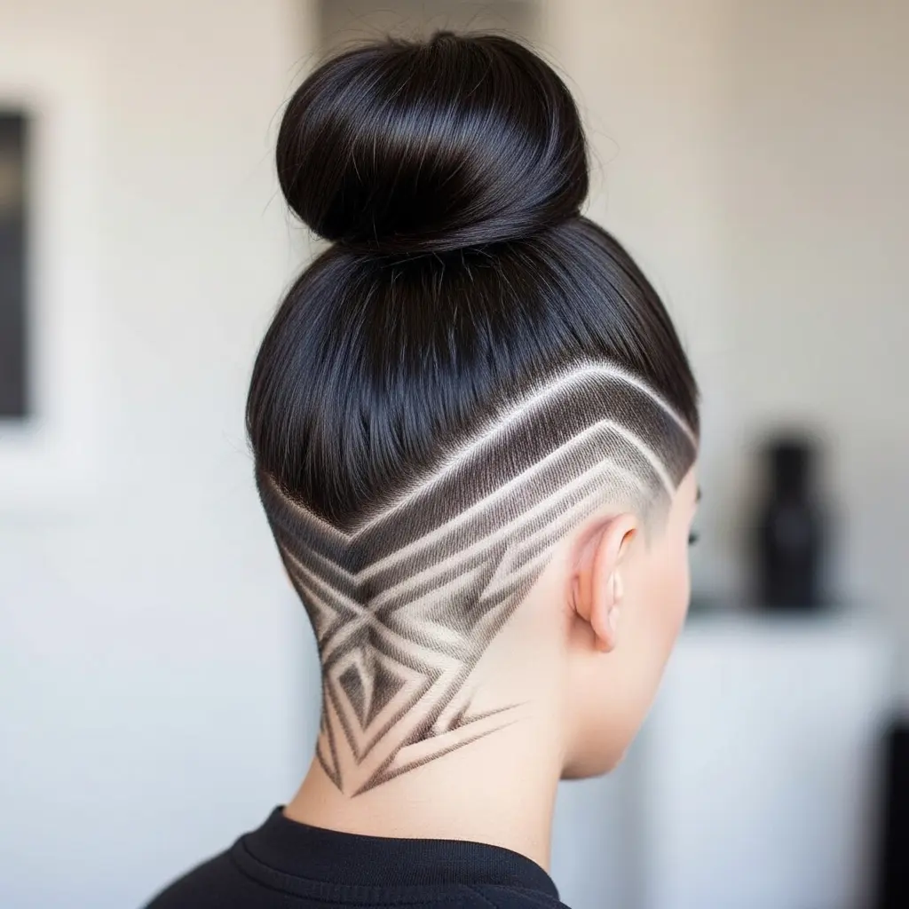 #1 Artistic Undercut with Intricate Design