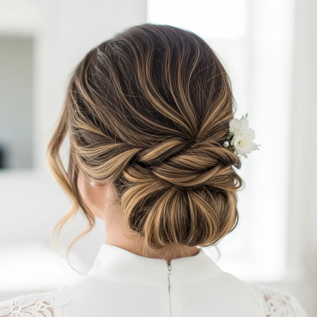#11 Heavily Textured Updo
