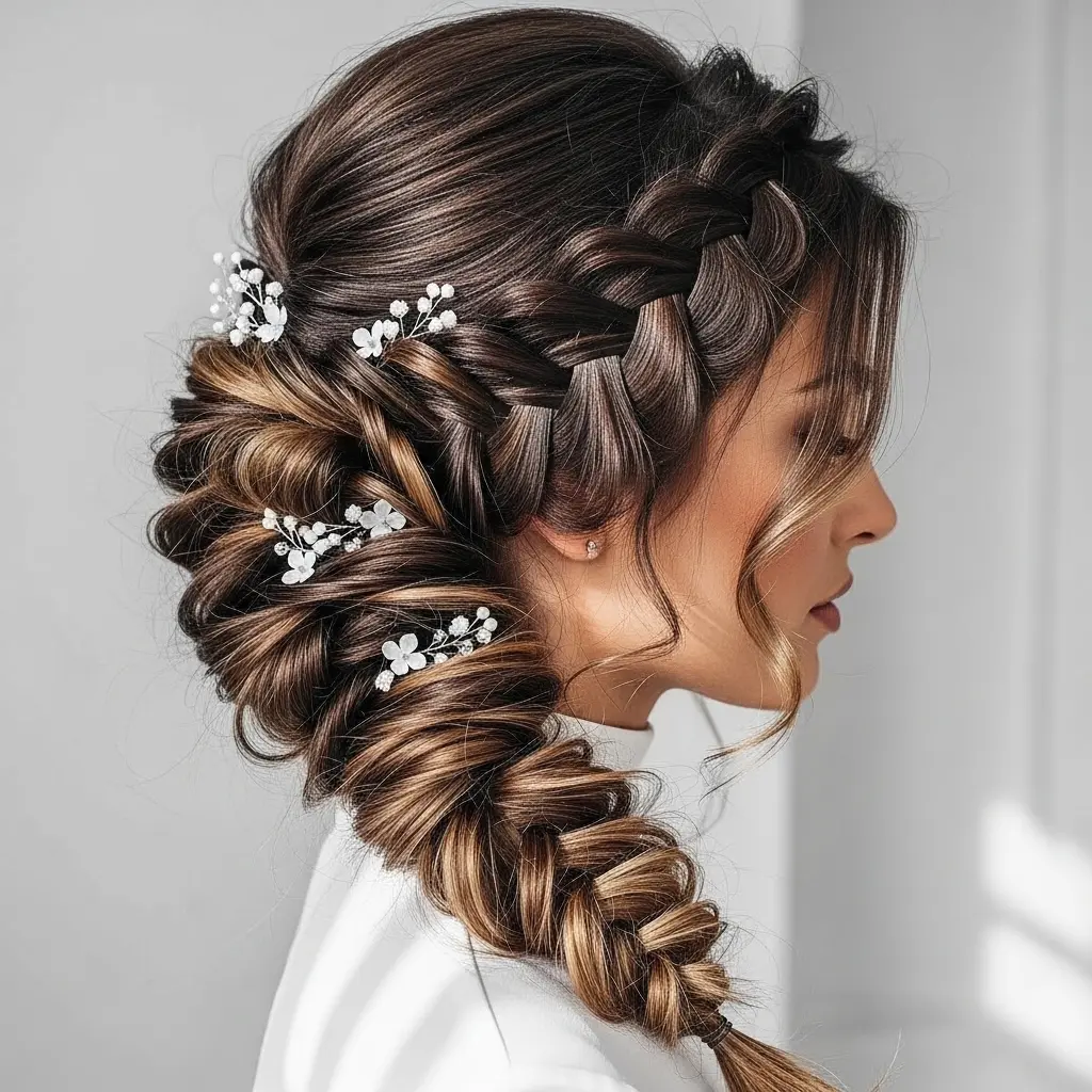 #12 The Mermaid Side Ponytail