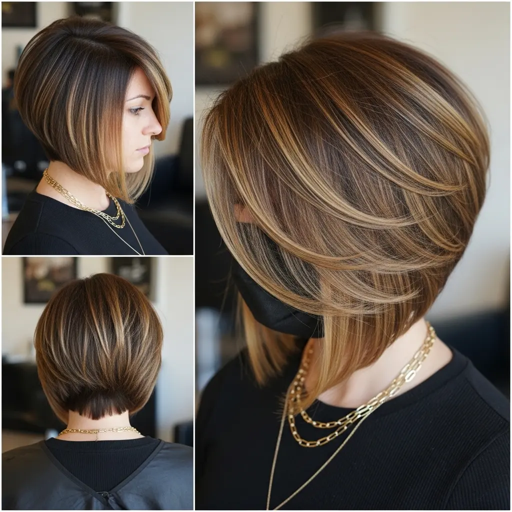 #12 Short and Choppy Inverted Bob