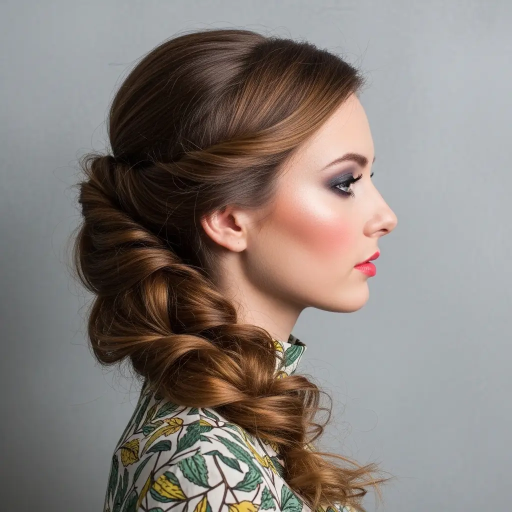 #13 Imp Twist Side Ponytail