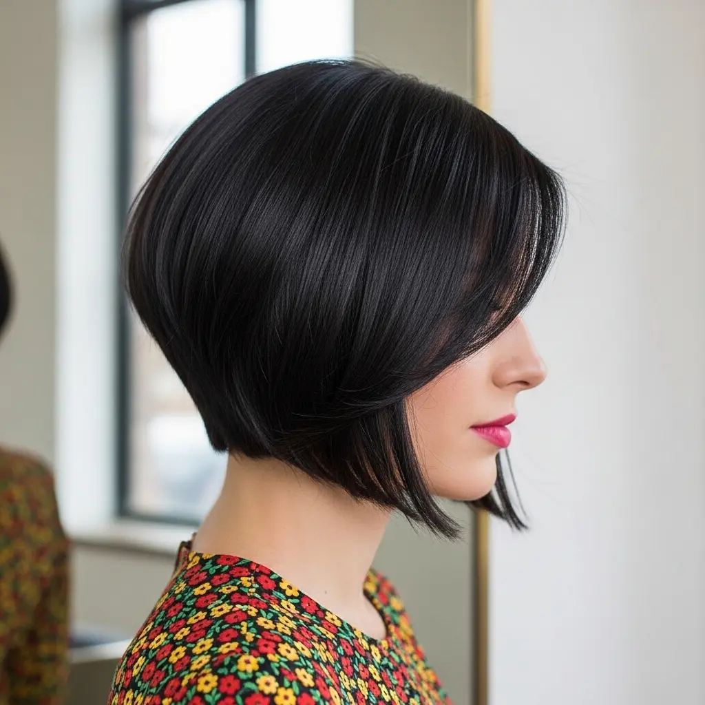 #13 Inverted Bob with a Short Undercut