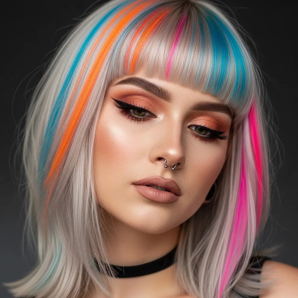 #13 Tie Dye Hairstyle