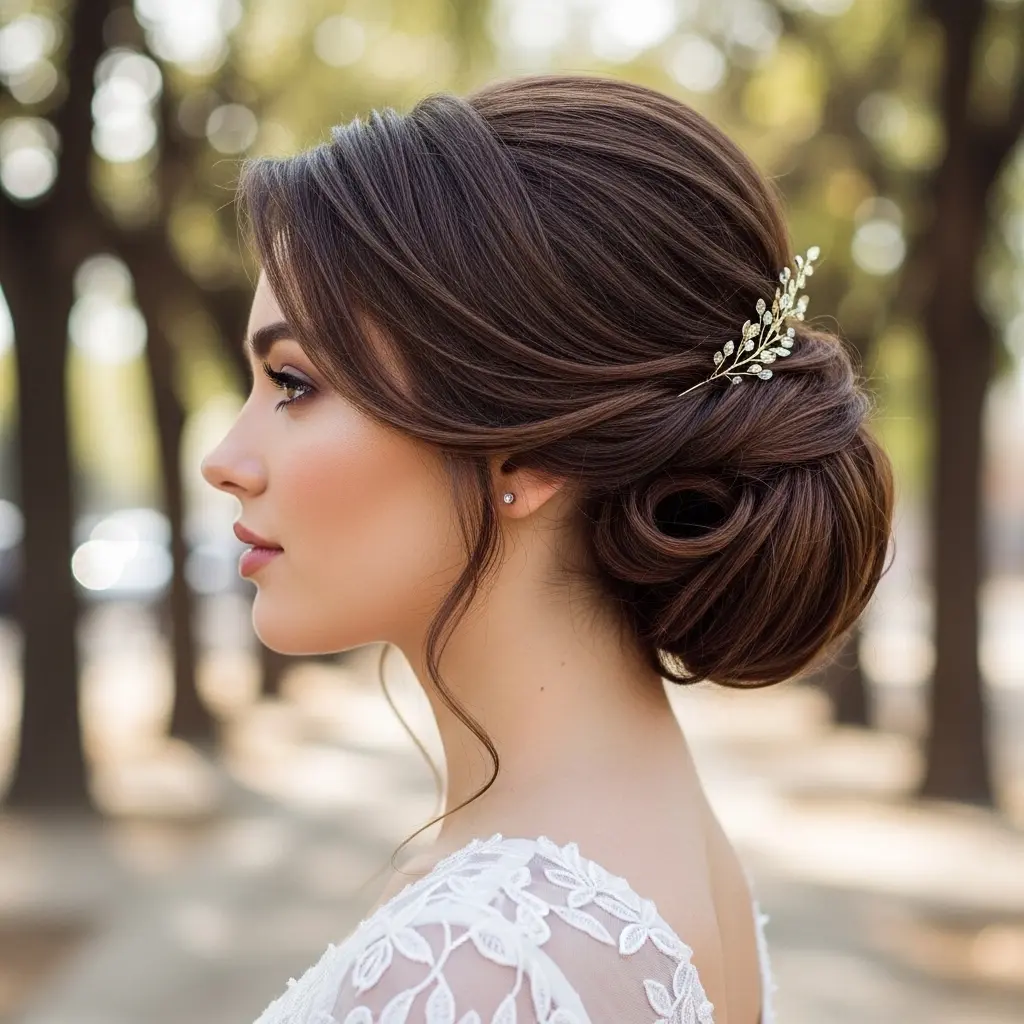 #14 Simple Bun Updo