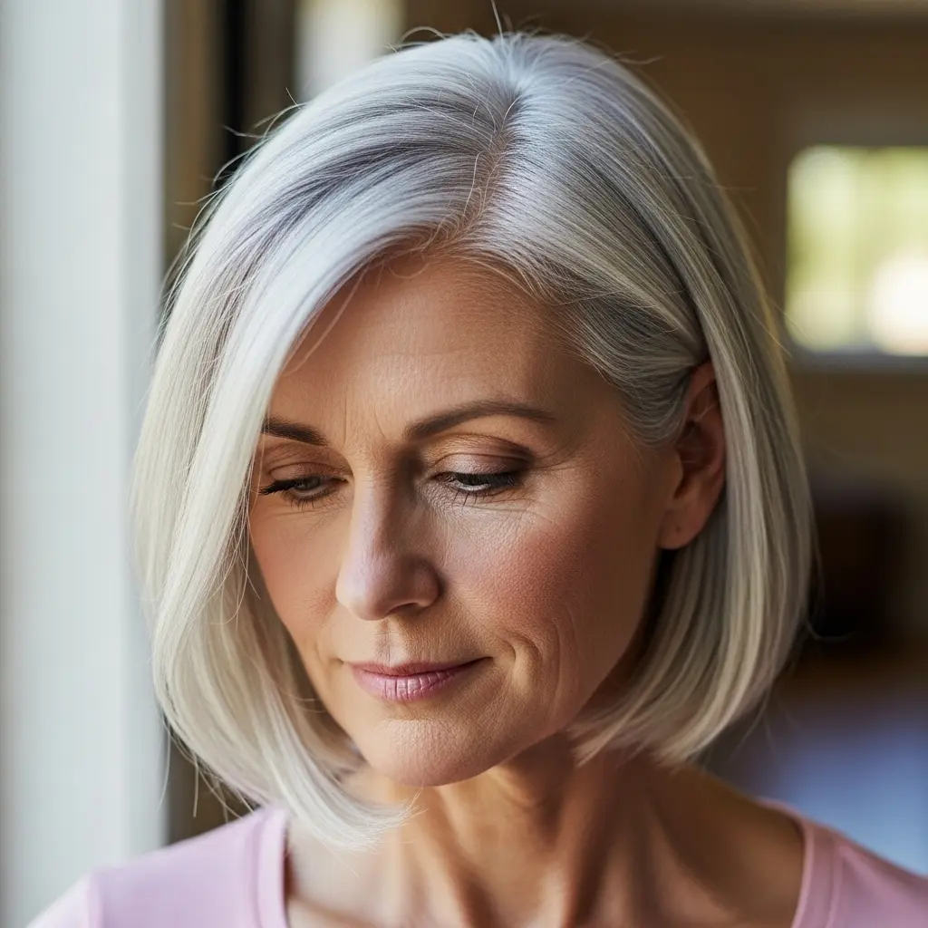 #14 Beautiful Angled Stacked Bob