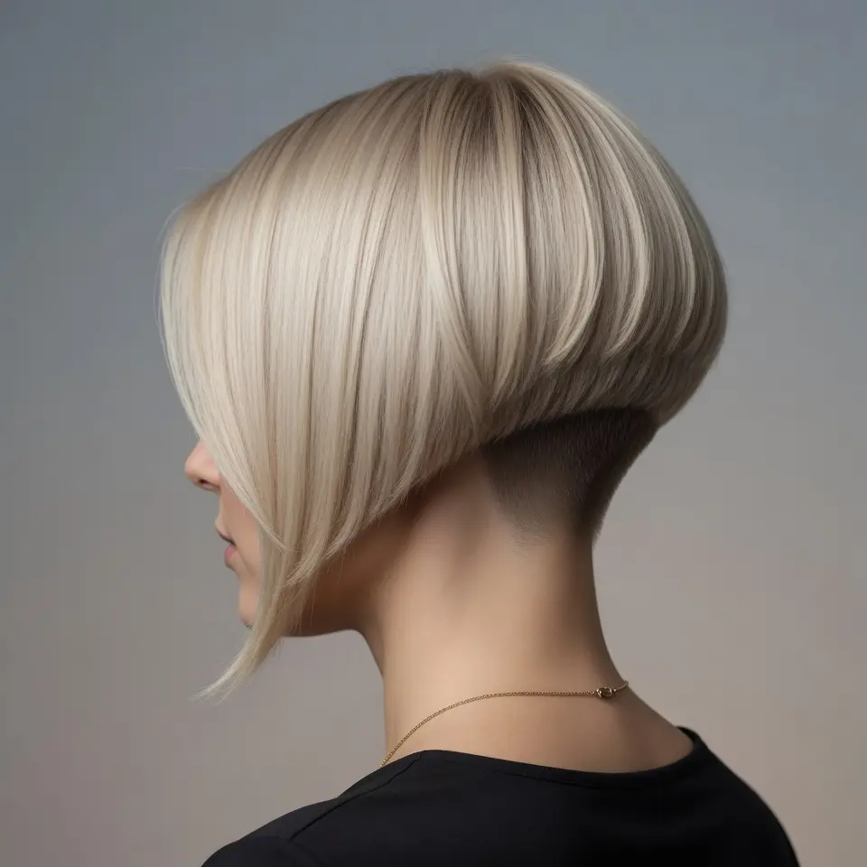 #14 Short and Layered Inverted Bob