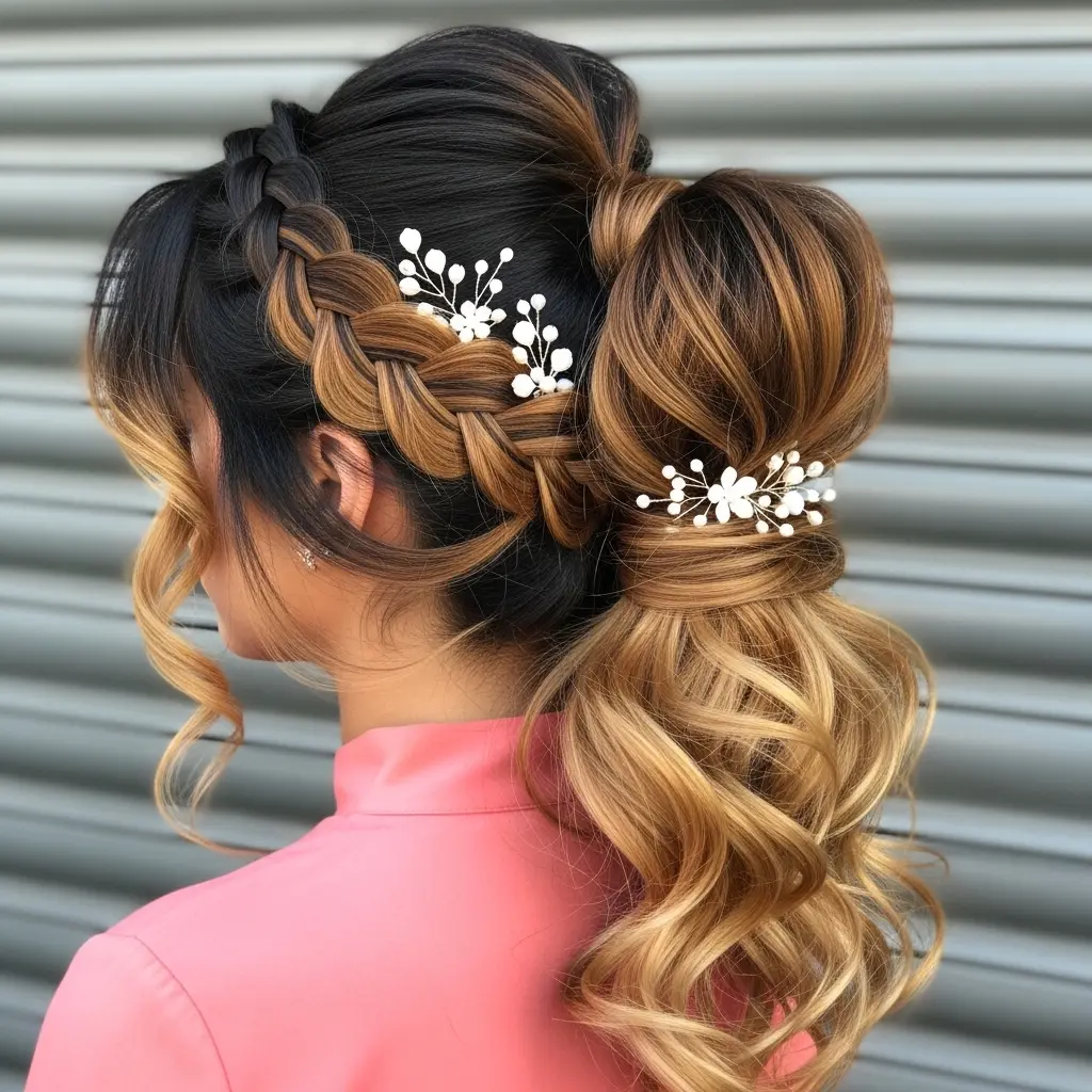 #16 Uniquely Designed Ponytail