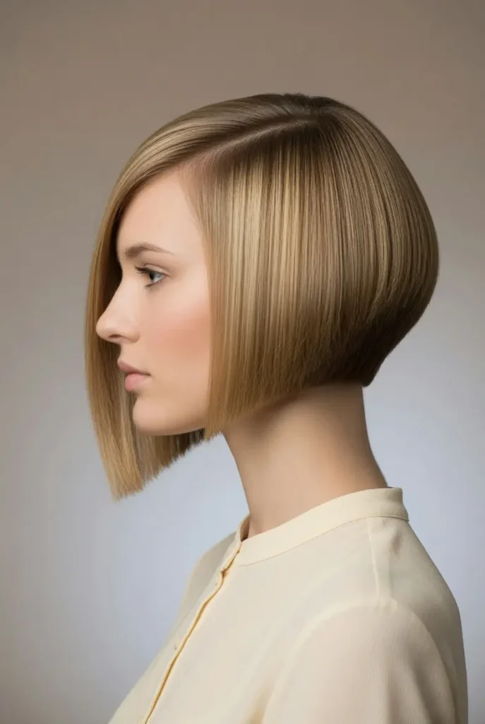 #16 Short and Blunt A-Line Bob