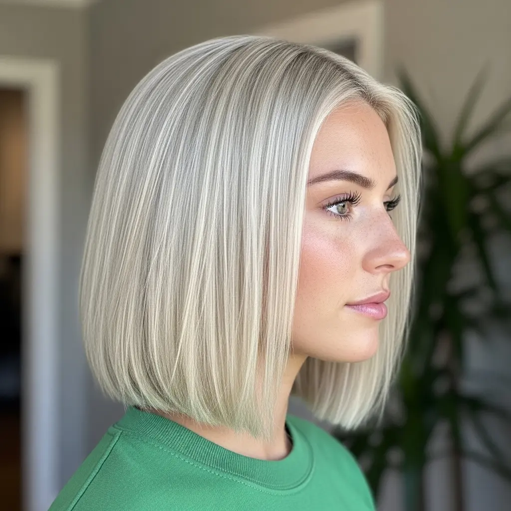 #17 Low-Maintenance Blunt Bob