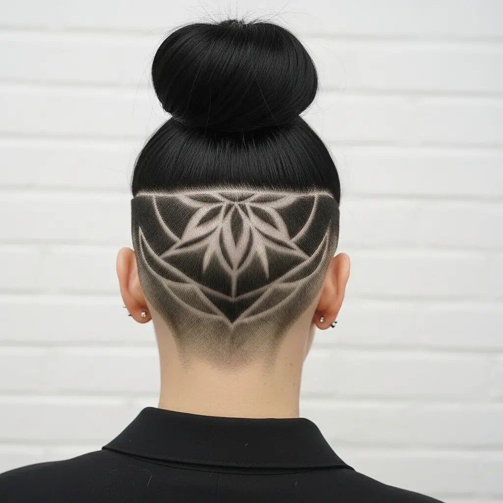 #17 Fabulous Lotus Flower Design on Undercut