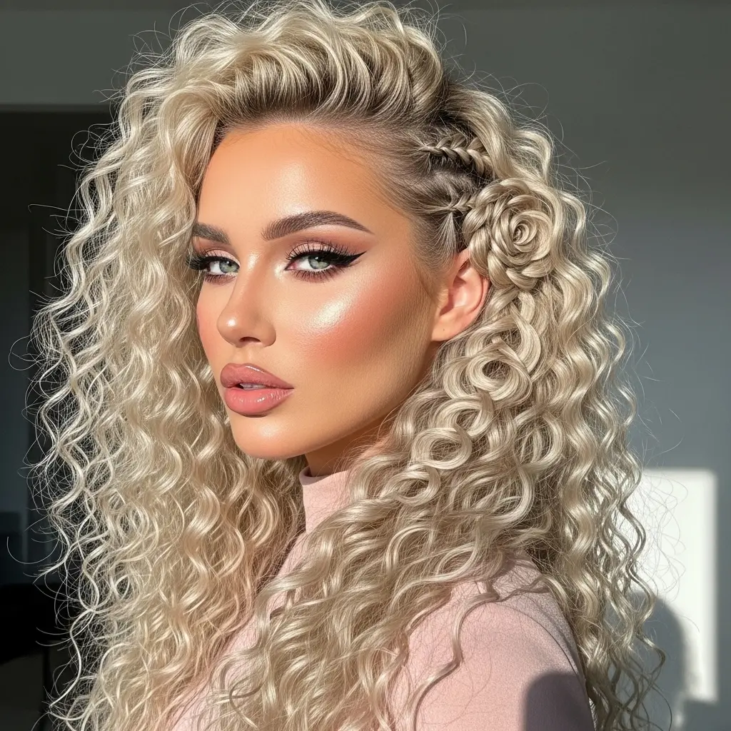 #18 Amazing Curls for Long Hair