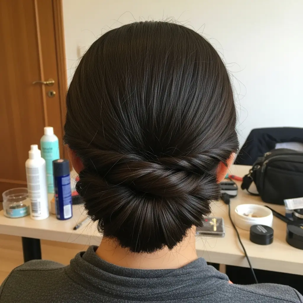 #2 Soft Twisted Updo for Mother of the Bride