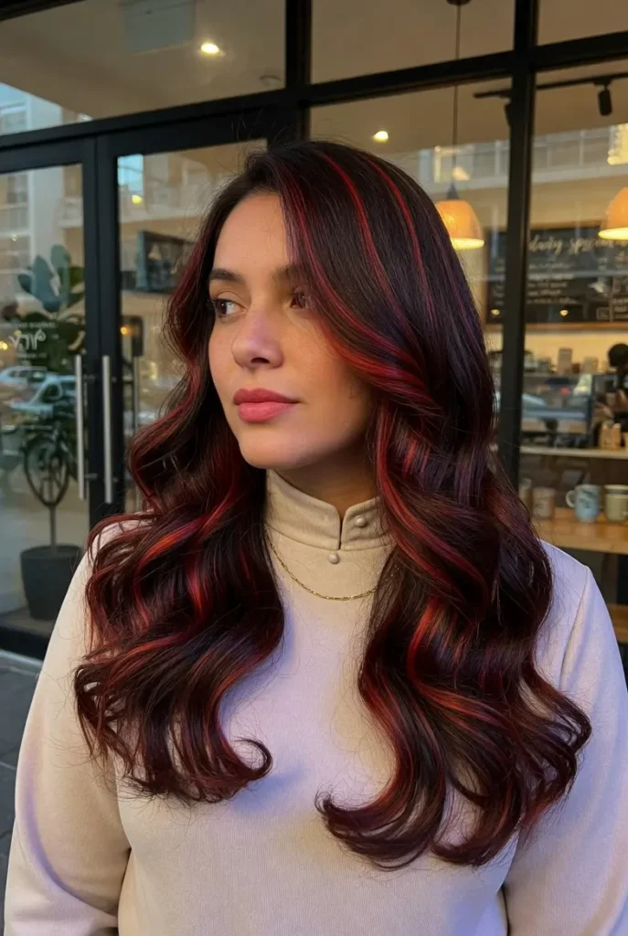 #2 Perfect Auburn Red Highlights