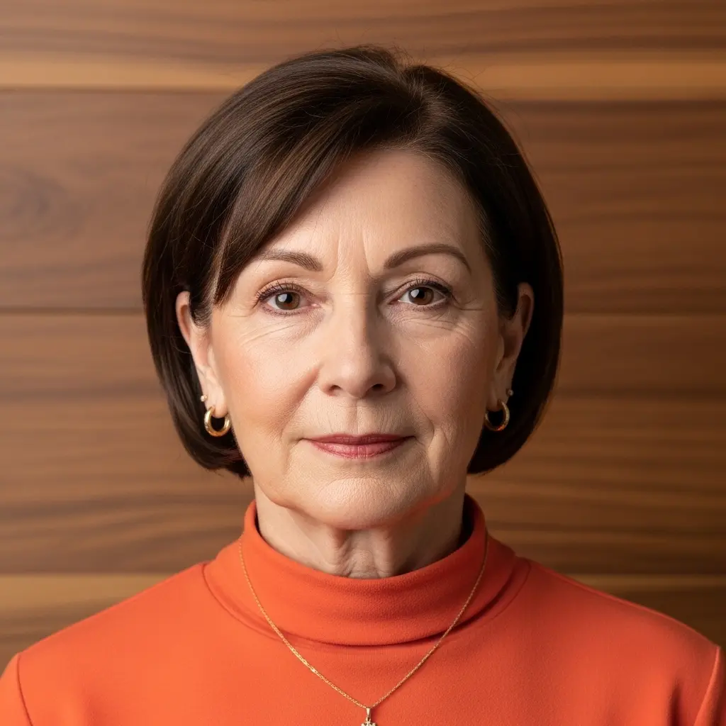 #27 Short Bob with Bangs for Women Over 70 with Thin Hair