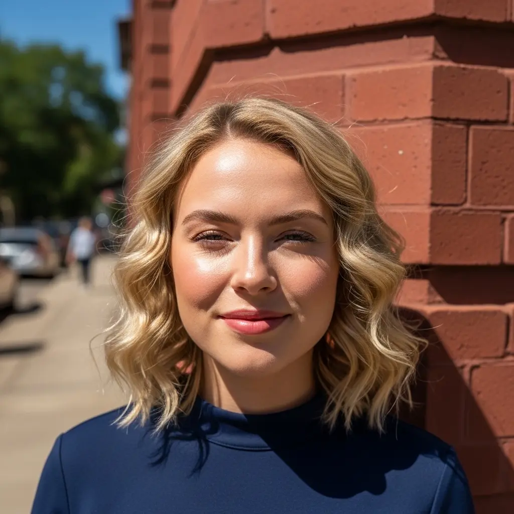 #4 Center-Parted Spiral Ringlets with Face-Framing Money Piece