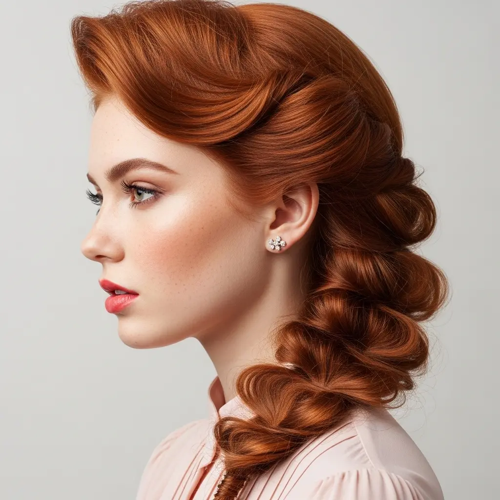 #5 Pin Up Girl Side Pony