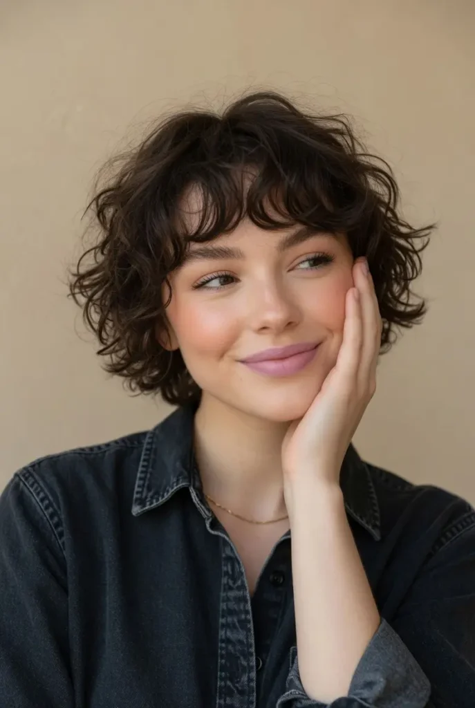 #5 Chic Textured Bob with Subtle Waves