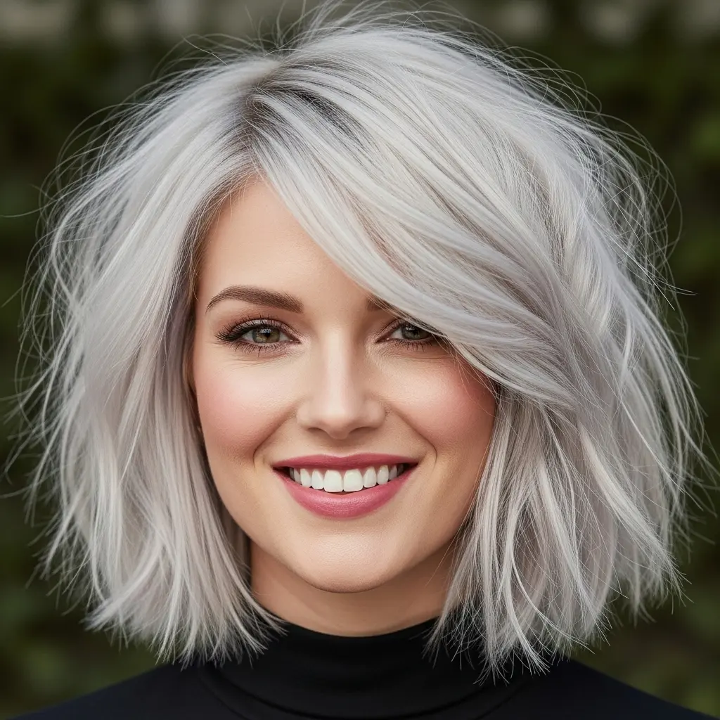 #6 Asymmetrical Choppy Bob