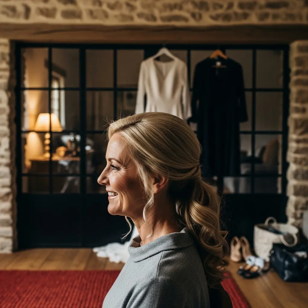 #7 Wrapped Side Ponytail