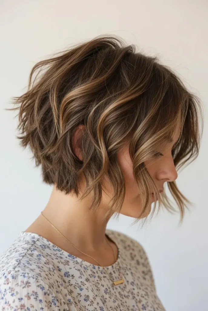 #7 Short and Choppy Bob