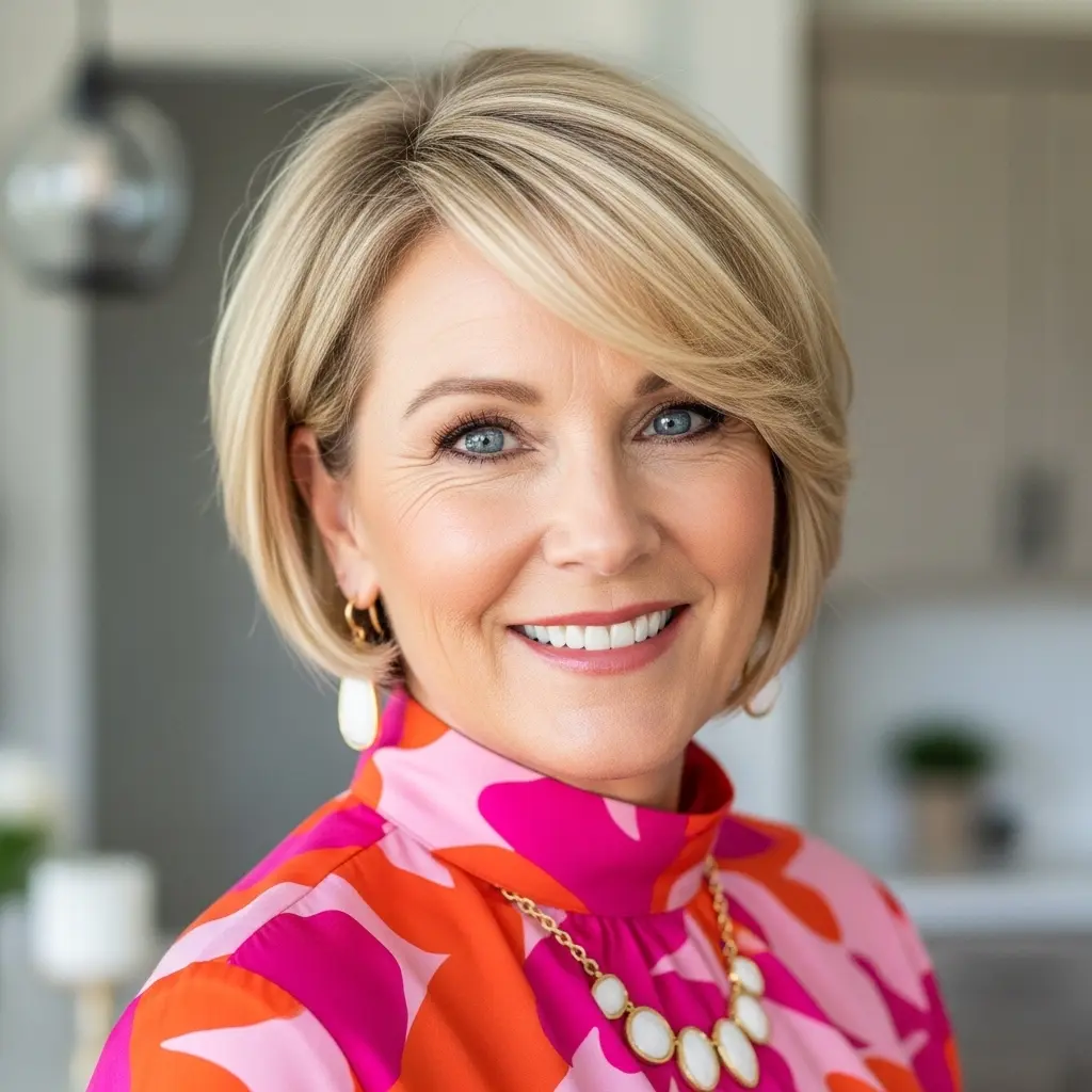 #8 Short Tousled Cut with Asymmetry