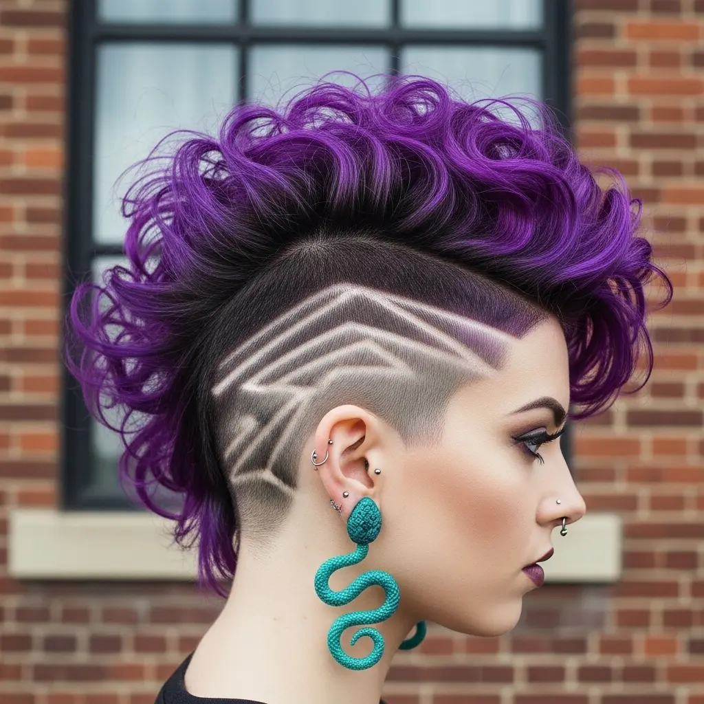#9 A Cool Zig Zag Undercut Pattern